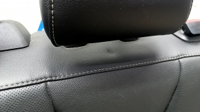 Rear row of seats 2 row Ford Fusion mk5 17-20 leather black, perforation, Titanium, dented leather, for cleaning