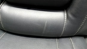 Rear row of seats 2 row Ford Fusion mk5 17-20 leather black, perforation, Titanium, dented leather, for cleaning