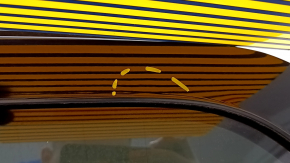 Door assembly rear left Ford Ecosport 18-22 black G1, tinted, dents