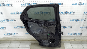 Door assembly rear left Ford Ecosport 18-22 black G1, tinted, dents