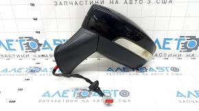 Side mirror left Ford Ecosport 18-22 turn signal, BSM, heated, 9 pins, black
