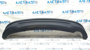 Rear bumper lip Ford Fusion mk5 19-20 for 1 exhaust without chrome tip, scratches