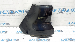 Rear bumper bare left Ford Ecosport 18-22 black, bumpers