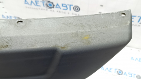 Rear bumper lip Ford Ecosport 18-22 gray structure, scratches, broken mount