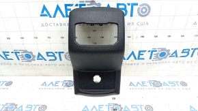 Rear center console trim Ford Fusion mk5 17-20 black, under air ducts, worn