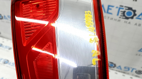 Inner taillight left Ford Ecosport 18-22 light, broken fasteners, worn