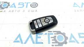 Smart key Ford Fusion mk5 17-20 5 buttons, for autostart, worn