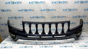 Bumper front bare upper part Jeep Compass 11-16 graphite PAR, rubbed