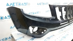 Bumper front bare upper part Jeep Compass 11-16 graphite PAR, rubbed