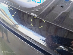Roof metal BMW 4 F36 14-20 Gran Coupe under the hatch, on the body, dent