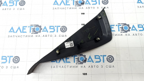 Front panel trim side right Ford Ecosport 18-22 black