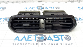 Front panel air duct deflector central Ford Ecosport 18-22 black gloss