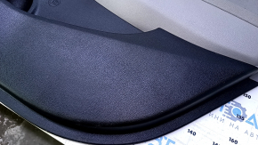 Door trim card rear right Hyundai Elantra AD 19-20 gray, gray rubber armrest, gray cloth insert, gray molding, dents, scuffs, broken fastener, scratches, abrasions, needs cleaning