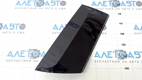 Right trunk door molding along glass Ford Ecosport 18-22 black gloss, broken guides, scratches