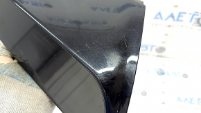 Right trunk door molding along glass Ford Ecosport 18-22 black gloss, broken guides, scratches
