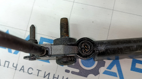 Passenger seat belt with tensioner Ford Ecosport 18-22 black, dry cleanable