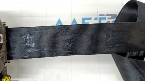 Passenger seat belt with tensioner Ford Ecosport 18-22 black, dry cleanable