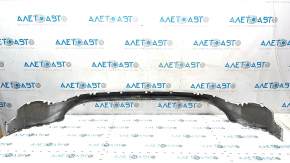 Front bumper upper part Jeep Renegade 15-18 prerest, silver PSN, tear, scratches