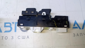 Rear right window lift control Hyundai Sonata 15-19 black, with heating button