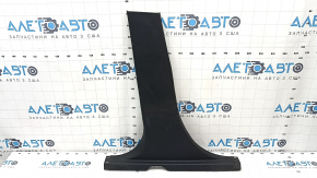 Lower left center pillar trim Ford Ecosport 18-22 black, melted plastic