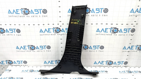 Lower left center pillar trim Ford Ecosport 18-22 black, melted plastic