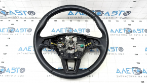 Naked steering wheel Ford Ecosport 18-22 leather with heating, scratches, scuffs