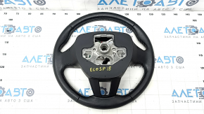 Naked steering wheel Ford Ecosport 18-22 leather with heating, scratches, scuffs