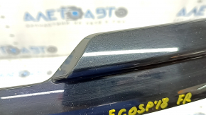 Right fog light frame Ford Ecosport 18-22 black gloss, sand
