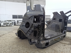 Quarter wing rear left Ford Ecosport 18-22 on the body, black, pokes