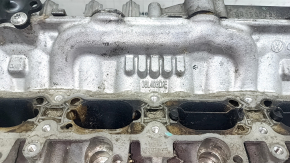 Cylinder head assembly VW Passat b7 12-15 USA 1.8T for grinding, without oil separator, and one camshaft