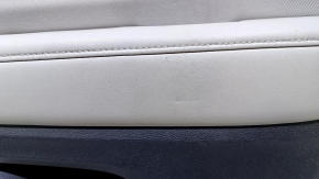 Door trim card rear right Honda HR-V 16-22 black with gray insert cloth, armrest gray leather, for dry cleaning, scratches, abrasions, dent