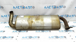 Muffler rear part with barrel Ford Ecosport 19-22 2.0 rusty