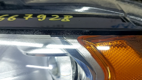 Headlight front left complete Ford Ecosport 18-22 halogen, light, LED DRL, bumps, scratches, cobweb