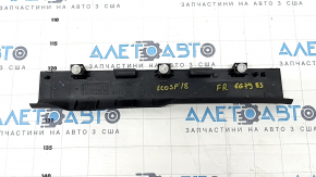 Door sill trim front right Ford Ecosport 18-22 black, scratches