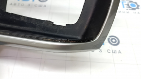 Ford Ecosport 18-22 center console trim gray, complete, scratches, broken mount, bumps