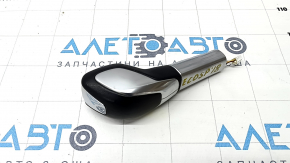 Gear knob Ford Ecosport 18-22 leather black with button, scratches