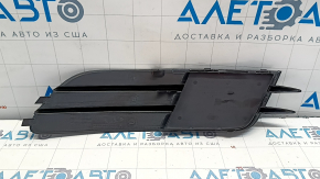Left fog light plug Audi A6 C7 12-15 pre-rest black stripes