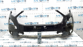 Front bumper bare Ford Ecosport 18-22 black, dented, torn, bumps