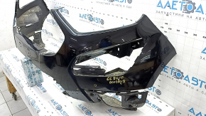 Front bumper bare Ford Ecosport 18-22 black, dented, torn, bumps