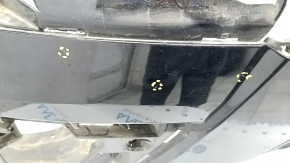 Front bumper bare Ford Ecosport 18-22 black, dented, torn, bumps