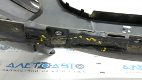 Front bumper bare Ford Ecosport 18-22 black, dented, torn, bumps
