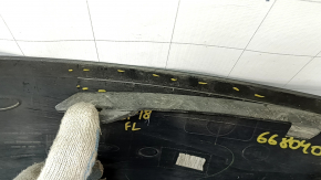 Front bumper trim left Ford Ecosport 18-22 structure, broken mount, scratches