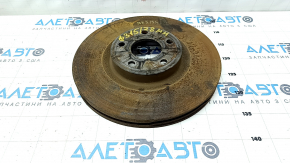 Front left brake disc Ford Fusion mk5 13-20 plug-in 315/28mm rusty