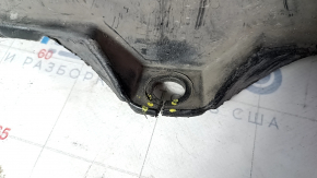 Rear axle / beam protection Lexus IS250 IS350 06-13 type 1, cracks in fasteners