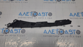 Front bumper trim under headlight right Honda Accord 18-22 black gloss