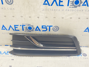 Front bumper grille side left VW Passat b8 16-19 USA without fog lights