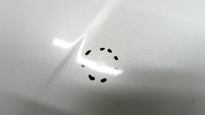 Naked hood Toyota Prius 50 16- aluminum, white 070, bumps, dents