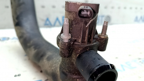 Left pipe Lincoln MKZ 17-20 2.0T without two parts, with sensor, broken mount