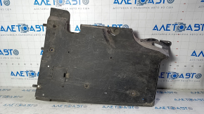 Bottom protection left rear Lexus LS460 07-12 cracks in fasteners, tears