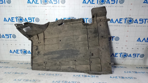 Bottom protection left rear Lexus LS460 07-12 cracks in fasteners, tears